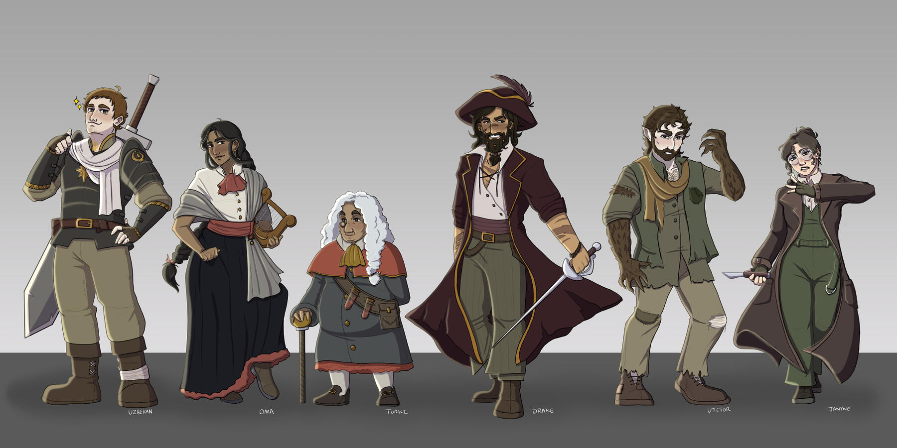 Character Lineup Character Lineup