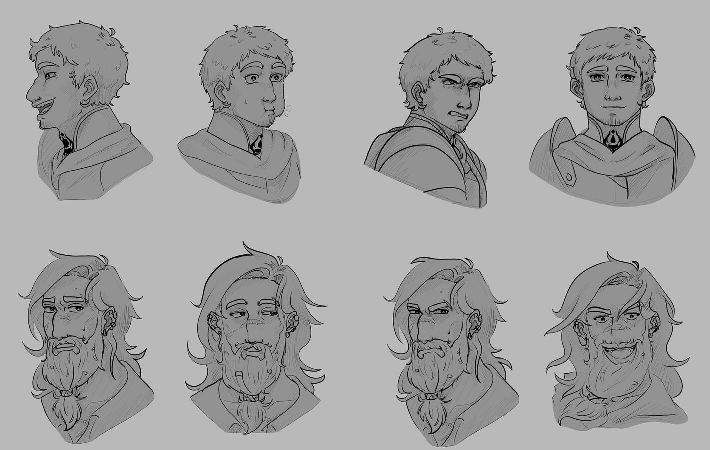 Character Expressions Uzbekan & Drake Character Expressions Uzbekan & Drake